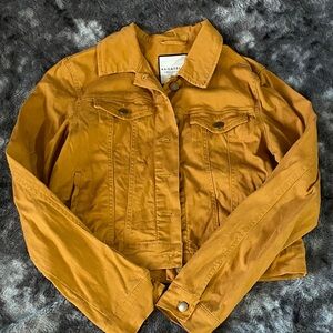 Bagatelle Collection Soft Denim Style Jacket Golden XS